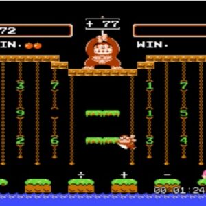 ドンキーコングJR.の算数遊び（ファミリーコンピュータ）の無料動画を楽しもう♪