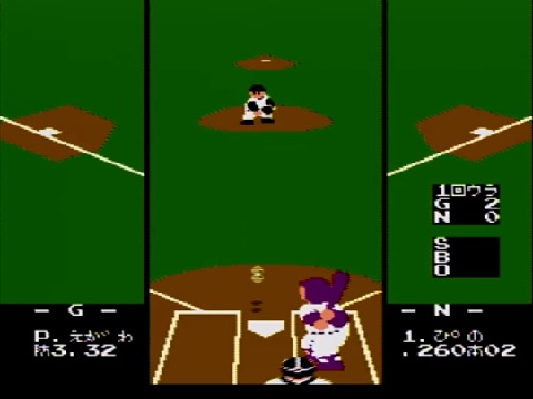 プロ野球ファミリースタジアム'87（ファミリーコンピュータ）の無料動画を楽しもう♪